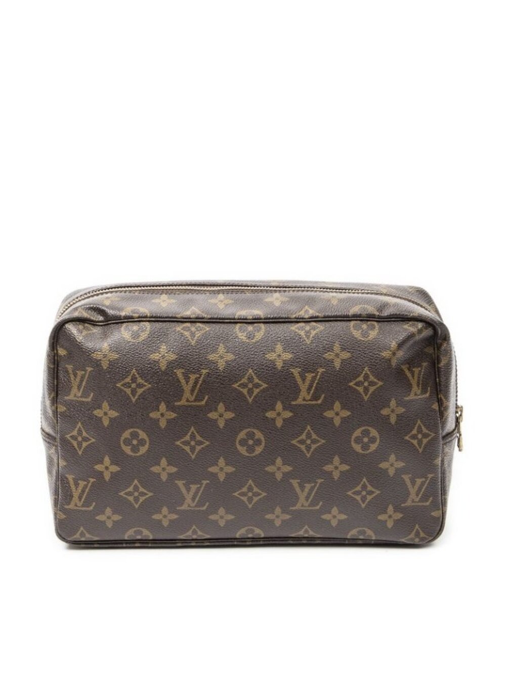 ★SOLD★ Louis Vuitton Toiletries Pouch Brown Monogram Canvas - Picture 5 of 10